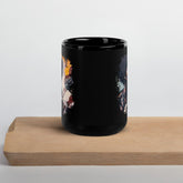 Melody Maker, Rhythm Keeper Black Glossy Mug - Beyond T-shirts